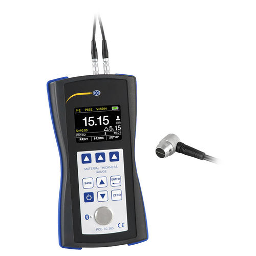 Portable thickness gauge PCE-TG 300-ICAwallBluetooth