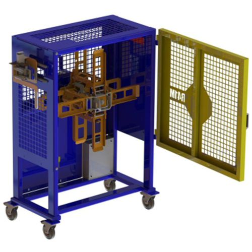 Моторизованный намотчик R41Mcablecoilс устройством измерения длины