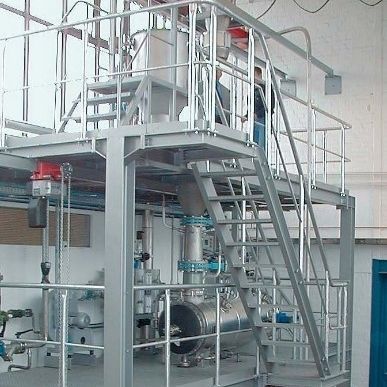 Паровая промышленная плита непрерывного действия для риса