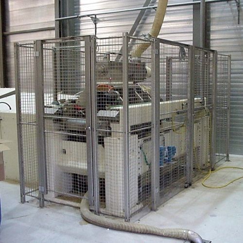 Перегородка для мастерской, корпус машины, проволочная сетка, съемная