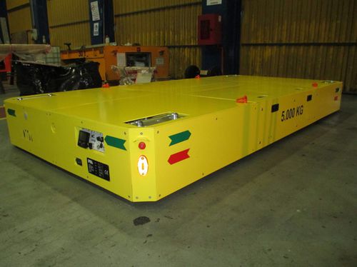 Складской автоматизированный управляемый автомобиль