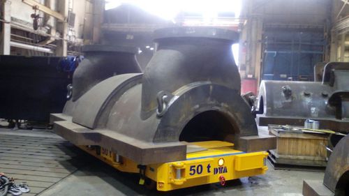 Электрический самоходный прицеп 2-осный