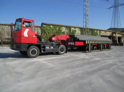 Прицеп бортовой 6-осный прицепнойдля судостроения