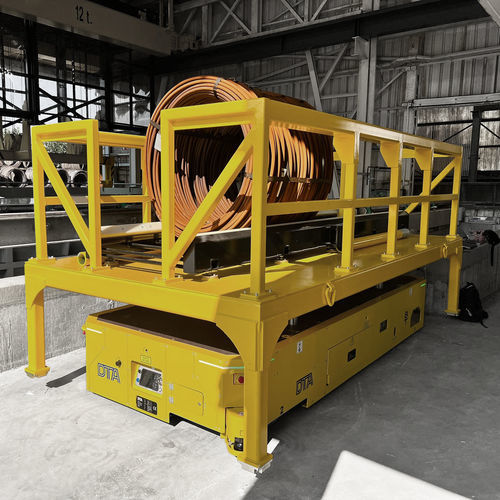 Перемещение AGV с электрической платформой