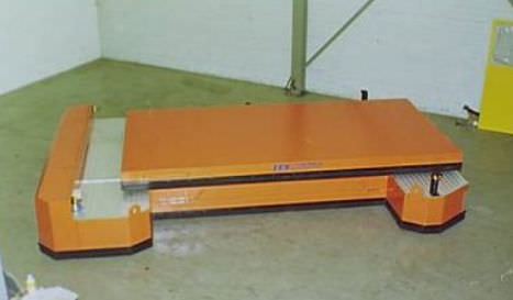 Подъемный стол колонного типа Аэроплатформагидравлическийстационарныйна воздушной подушке