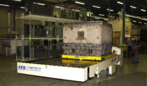 Электрический самоходный прицеп для тяжелых грузов