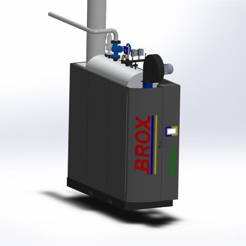 Котел с насыщенным паром серии VSBмазутприродный газводопровод