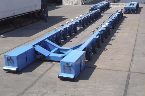 6-axle+ trailer MBT 400t - 6towedfor boats