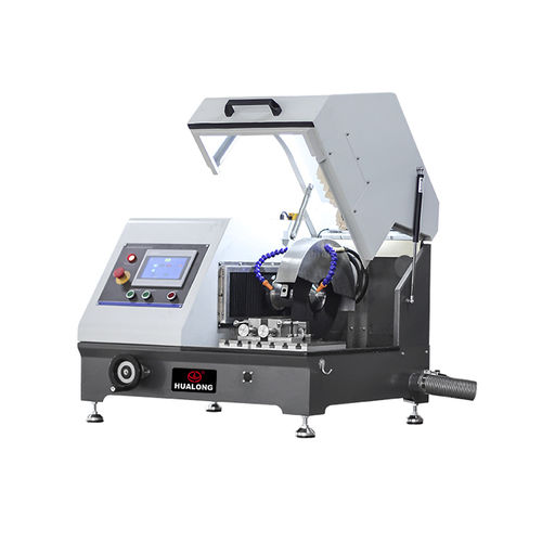 Металлографический отрезной станок HLC-350YПоворотный нож для образцов металла