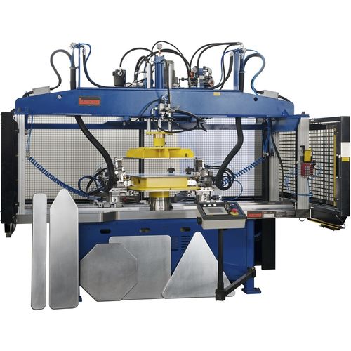 Обжимной автомат VBU 2200 двойнойдля дорожных знаковдля полигональных деталей