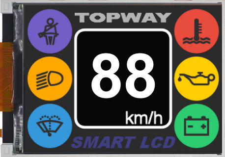 Модуль дисплея LCD/TFT LMT028ENHFWA320 x 240промышленный,широкий угол обзора