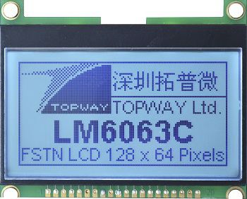 Светодиодный дисплей LM6063CCW-1ЖКграфическиймонохромный