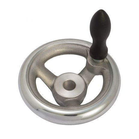 Маховик управления серии 13-04, спицы, алюминий