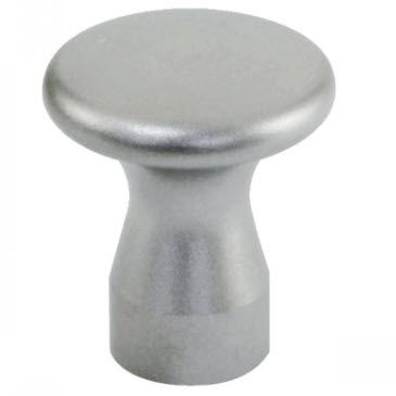 Ручка с резьбой 15-12гриб, нержавеющая сталь