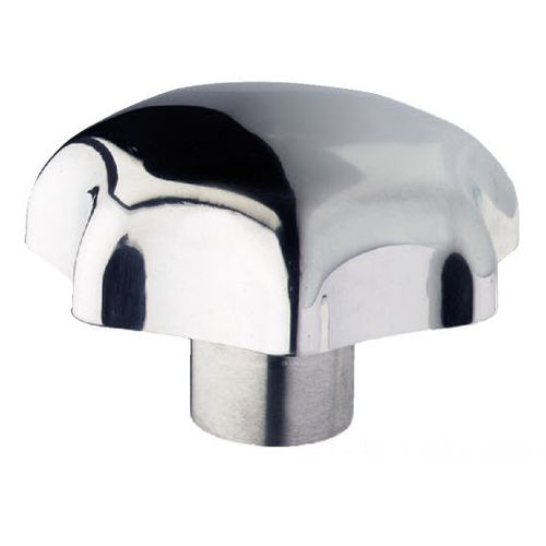 Ручка-лепесток с резьбой 15-73алюминий