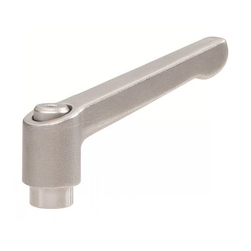 Рычаг прижимной стальной серии 14-71 нержавеющий, с резьбовой вставкой