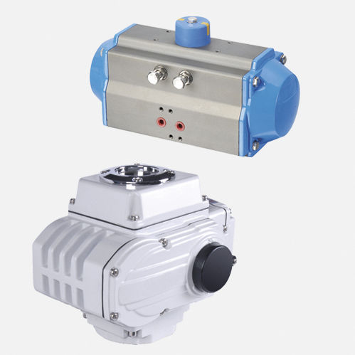 Электромеханический привод клапана пневмоповоротный