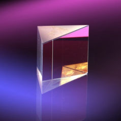 Анаморфная оптическая призма ANP0101, прямоугольное плавленое кварцевое стекло