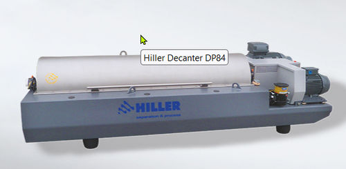 Sludge dewatering decanter DP84centrifugalhorizontalhigh-volume