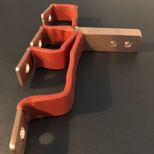 Разъем электропитания плоская медная шина