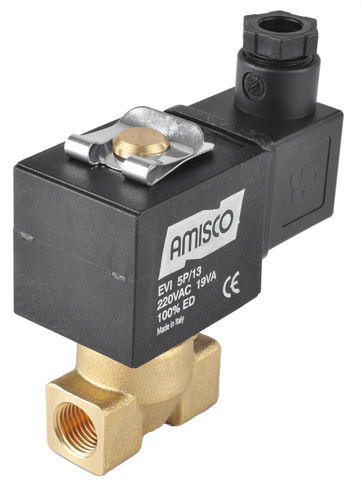 Электромагнитный клапан прямого действия серии 1901-ADNB, 2-ходовой, NOwater