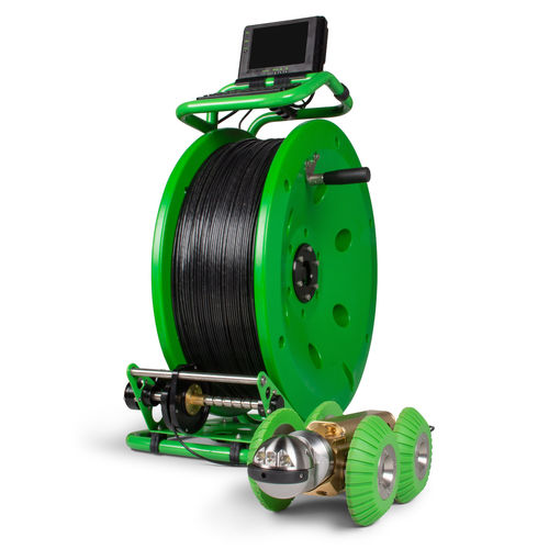 Гусеничный инструмент для осмотра труб TROGLOTREK