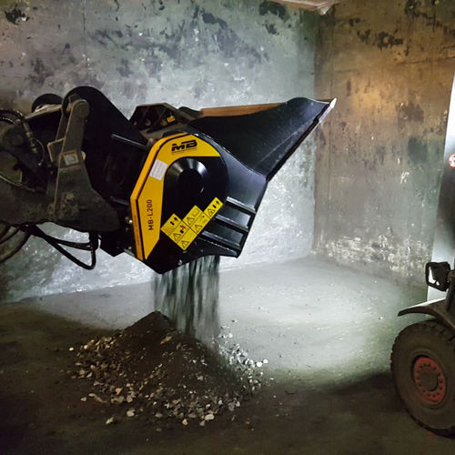 Ковш дробильный MB-L200 S2для мини-погрузчиковдля погрузчиковдля телескопических погрузчиков