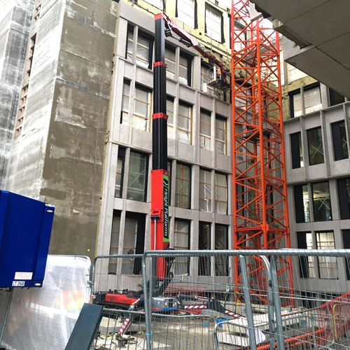 Гусеничный спайдерный подъемник BI-ENERGY самоходныйдизель-электрический гибриддля внутреннего/наружного применения