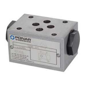 Клапан обратный тарельчатый Z2S6гидравлический с пилотным управлением