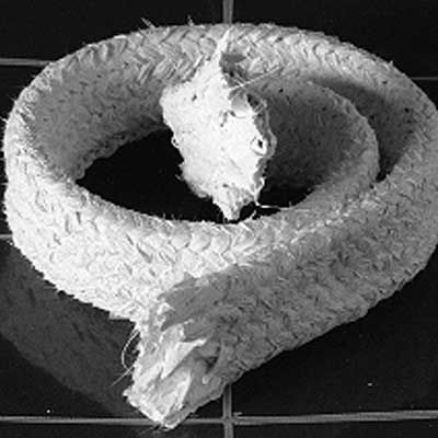 Плетеная огнеупорная набивка РС-МС повышенной стойкостивысокотемпературная