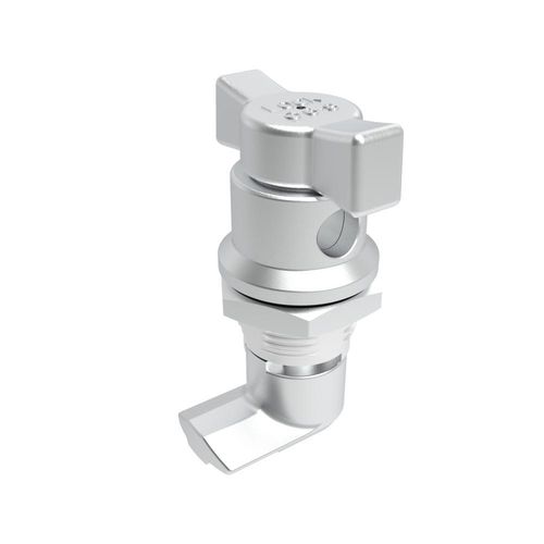 Замок-защелка Д1-1431-А1кулачковый четвертьоборотный, нержавеющая сталь