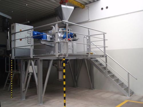 Стационарный бетоносмесительный завод КМАкомпактгоризонтальный