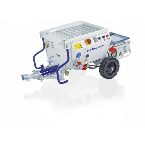 Насос для раствора P20для цемента и штукатуркис ручным управлением