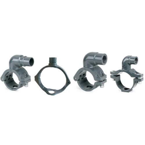 Соединитель для круглой трубы, литой алюминий, быстрый