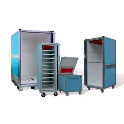 Контейнерные перевозки интермодальные теплоизолированныемобильныес эвтектическими плитами