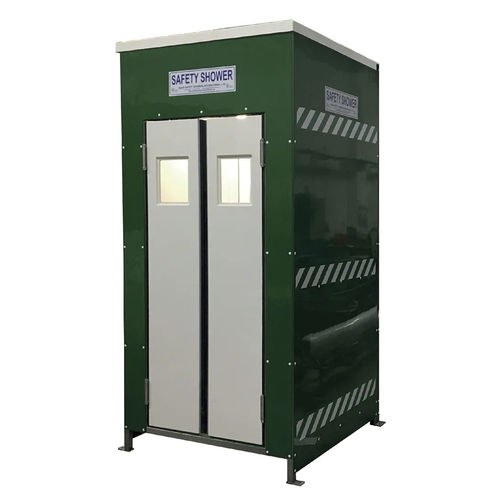 Напольный аварийный душ CS1Aсо станцией для промывания глаздля помещениядля улицы