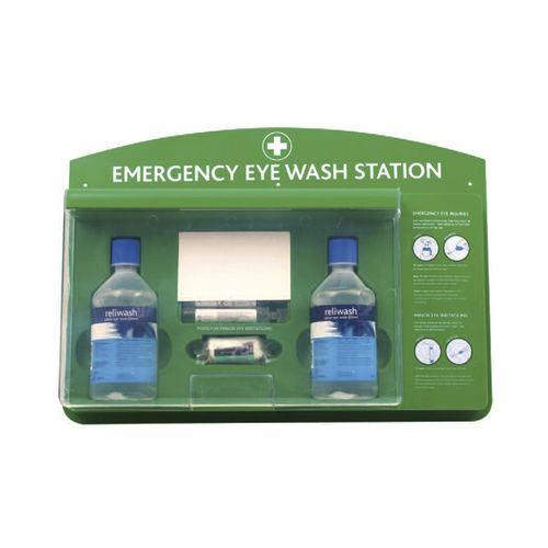 Переносная станция для промывания глаз EWS2пластиксо станцией для промывания глаз и лицадля помещения