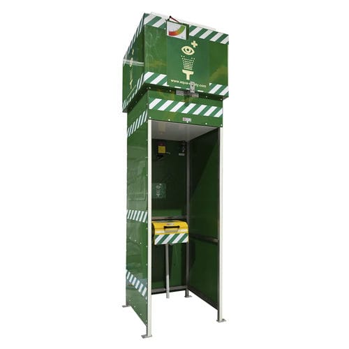 Настенная станция для промывки глаз TE350для опасной средыдля помещениядля улицы