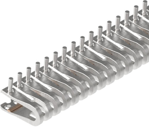 Galvanized steel conveyor belt fastener H24high-performance