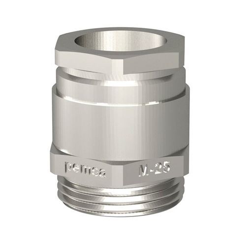 Металлический кабельный ввод HEXADIN-Мникелированная латуньIP54метрический