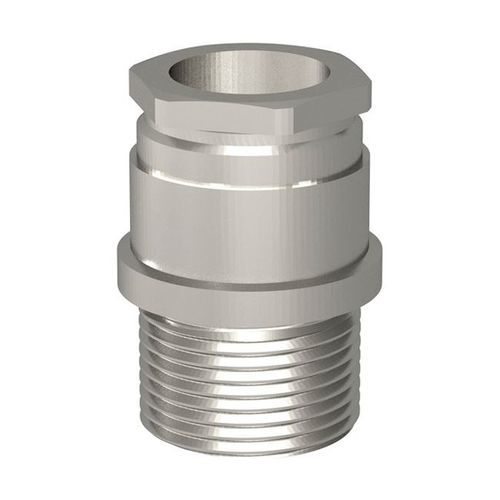 Металлический кабельный ввод HEXADIN-M-L, никелированная латунь, IP54 с резьбой