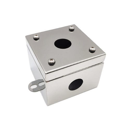 Кнопочный ящик из нержавеющей стали Mbox-1