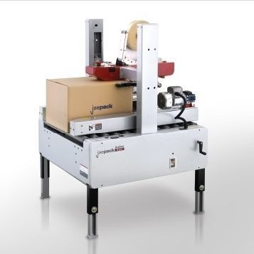 Многоклапанный запечатщик картона Бучими-200клейкая лентаполуавтоматический