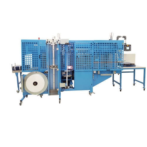 Настольный обвязочный станок УС-2000 ТРС-Л3-П-900мобильныйавтоматическийгоризонтальный