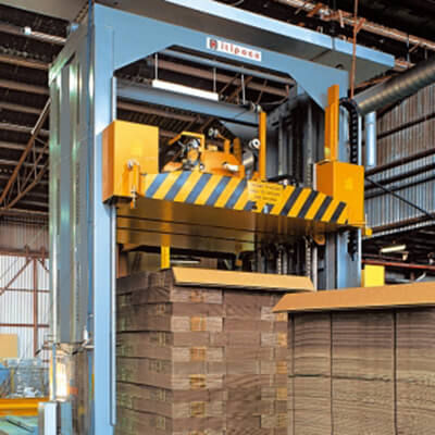 Автоматическая обвязочная машина VHP, VKE/FP для гофрированного картона из полиэстеравертикальная