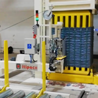 Автоматическая обвязочная машина для тюков из полиэстерадля упаковочной промышленности