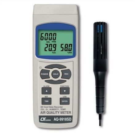 Измеритель качества воздуха CO2 AQ-9918SDtemperatureO2портативный
