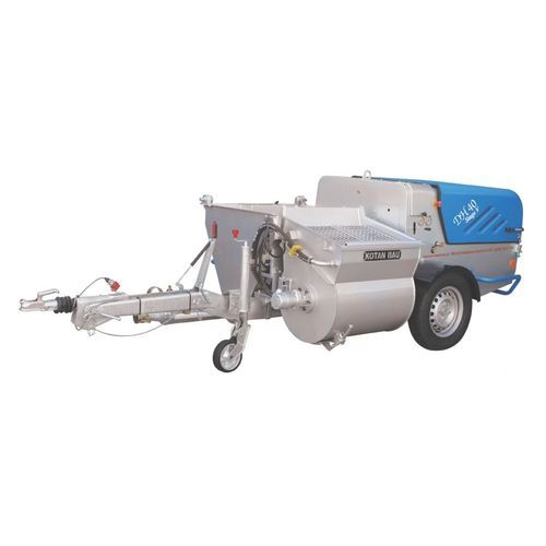 Машина для смешивания и укладки стяжек DH40