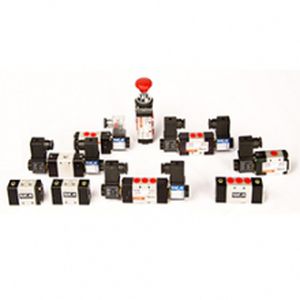 Золотниковый пневматический распределительный клапан с электромагнитным управлением3/2-ходовой5/2-ходовой