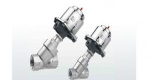 Угловой седельный клапан для масла, большой фланец